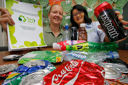 SunLive Tauranga College Wins Bottle Bins The Bay S News First