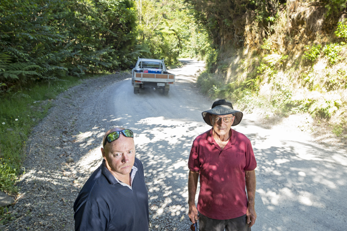 SunLive Te Puke Mens Decade Long Fight For A Safer Road The Bay S