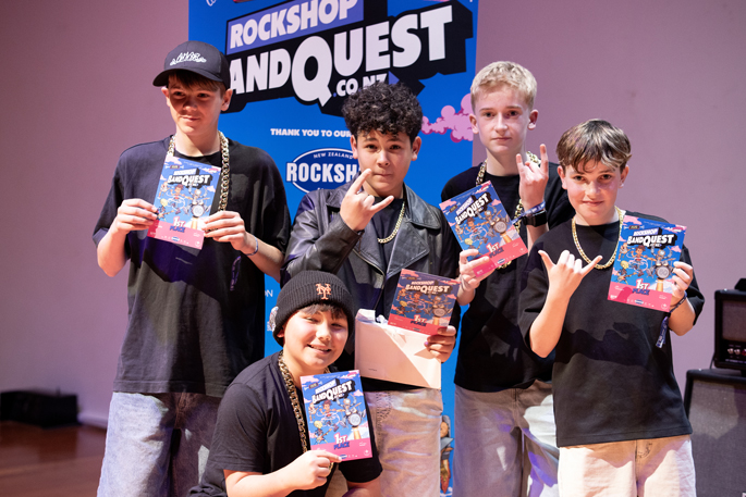 SunLive - Future rock stars shine at Bandquest in Tauranga - The Bay's News First