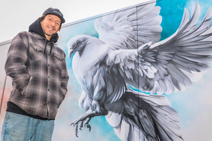 SunLive - Symbol of peace takes flight at Mount Maunganui - The Bay's News First