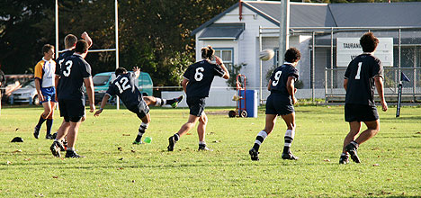 Tbc Rugby Stand SunLive - Wesley too big for TBC - The Bay's News First