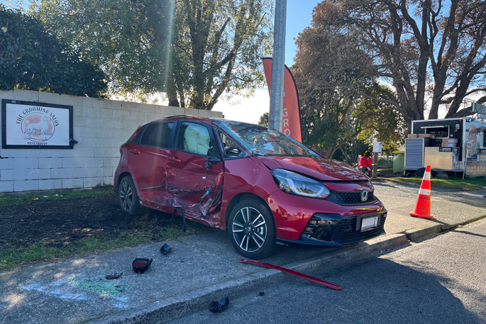 SunLive - Car flips three times before hitting power pole - The Bay's News First