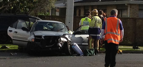 SunLive - Elderly crash victim in hospital - The Bay's News First