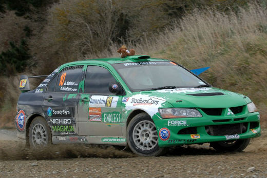 SunLive - Holder hits rally podium - The Bay's News First