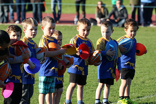 SunLive - Little raptors on the big stage - The Bay's News First
