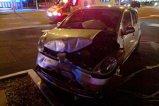 SunLive - Woman injured in two-car crash - The Bay's News First