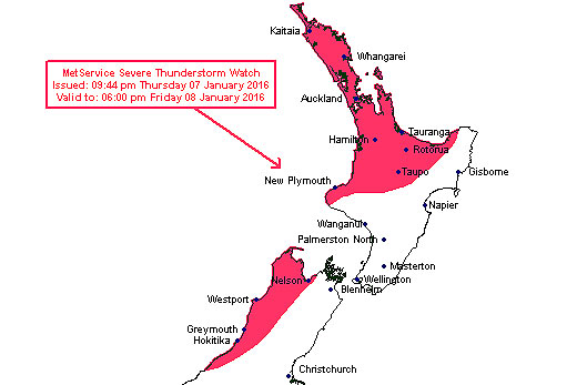 SunLive - Warning issued for heavy rain - The Bay's News First