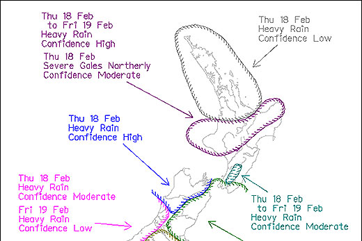 SunLive - Rain warning issued for Bay - The Bay's News First