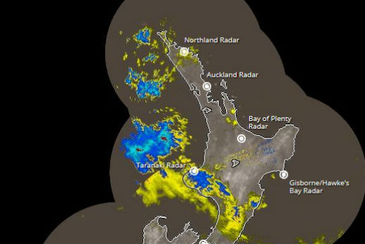 SunLive - Bay in for some heavy rain - The Bay's News First