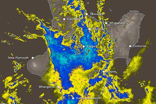SunLive - Warning as rain band moves in - The Bay's News First