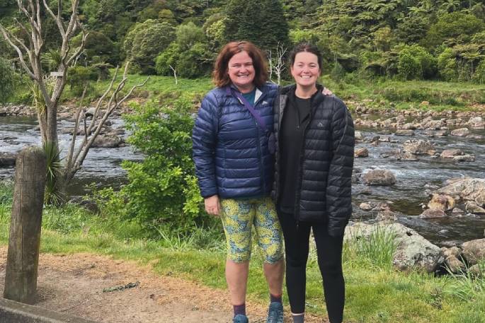 Mother Hannah Dickie and daughter Ivy Wallis. Photo / Supplied