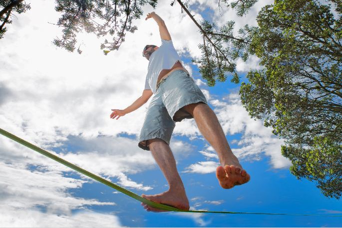 SunLive - Walking the slackline - The Bay's News First