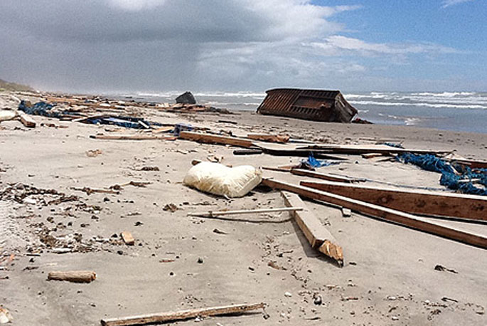 SunLive - Rena debris suspected in plastic bead mystery - The Bay's ...