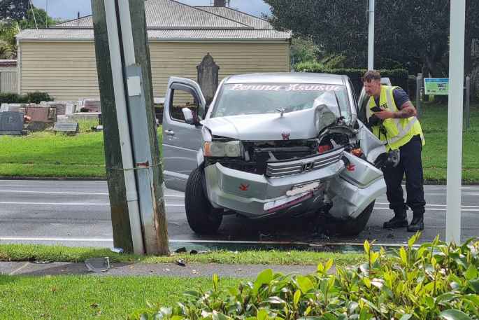 Sunlive Road Now Clear Following Crash In Tauranga South The Bay S News First