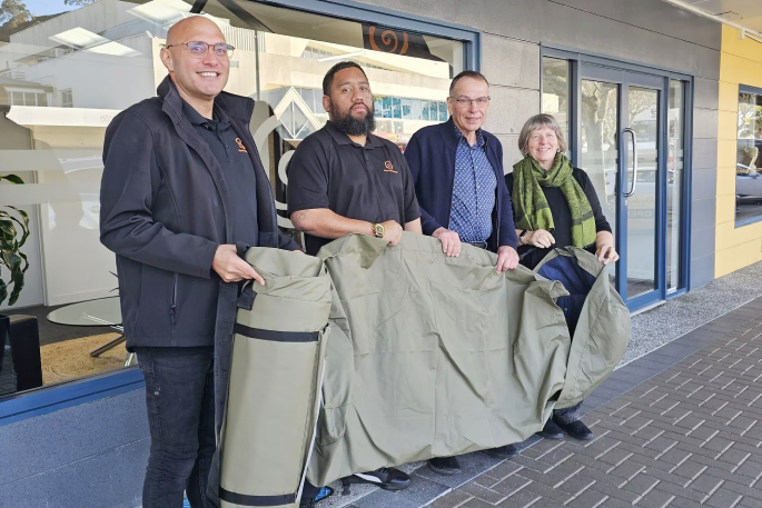 SunLive - Shelterbags protect rough sleepers through winter - The Bay's News First