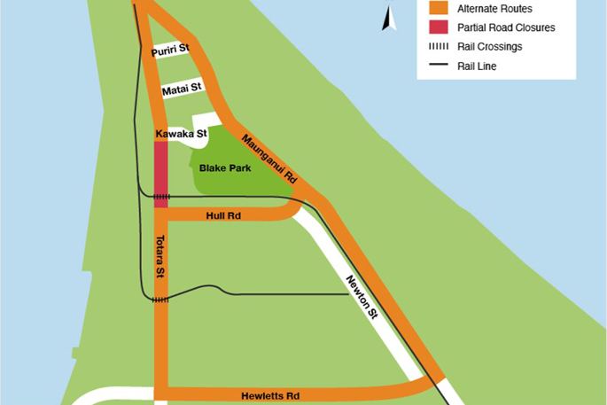 SunLive - Alternate routes for Totara Street closure - The Bay's News First