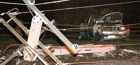 SunLive - Crash closed highway - The Bay's News First