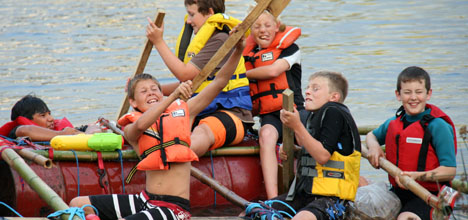 Junior Ladder Raft River Rider SunLive - Young rafters get Xtreme - The Bay's News First