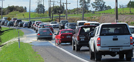 SunLive - Flooding closes roads - The Bay's News First