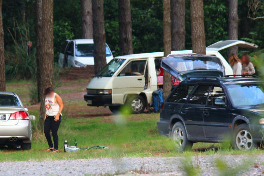 Sunlive Camping Crisis Denied By Council The Bays News First